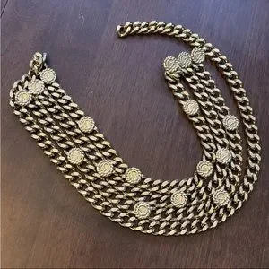 St. John | Accessories | St John Gold Plated Triple Strand  display picture 2